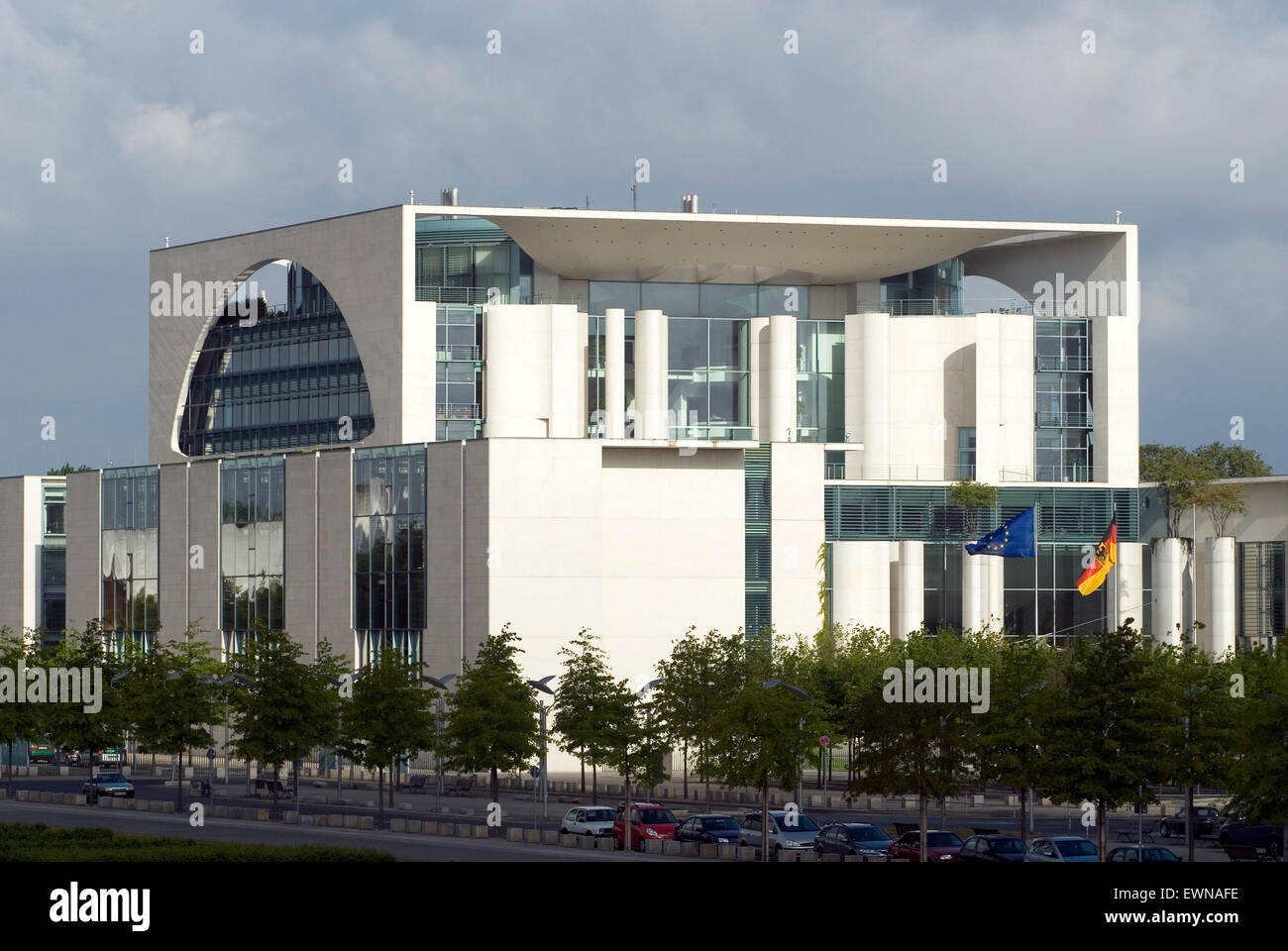Federal Chancellor Building Berlin Germany Europe Stock Photo Alamy