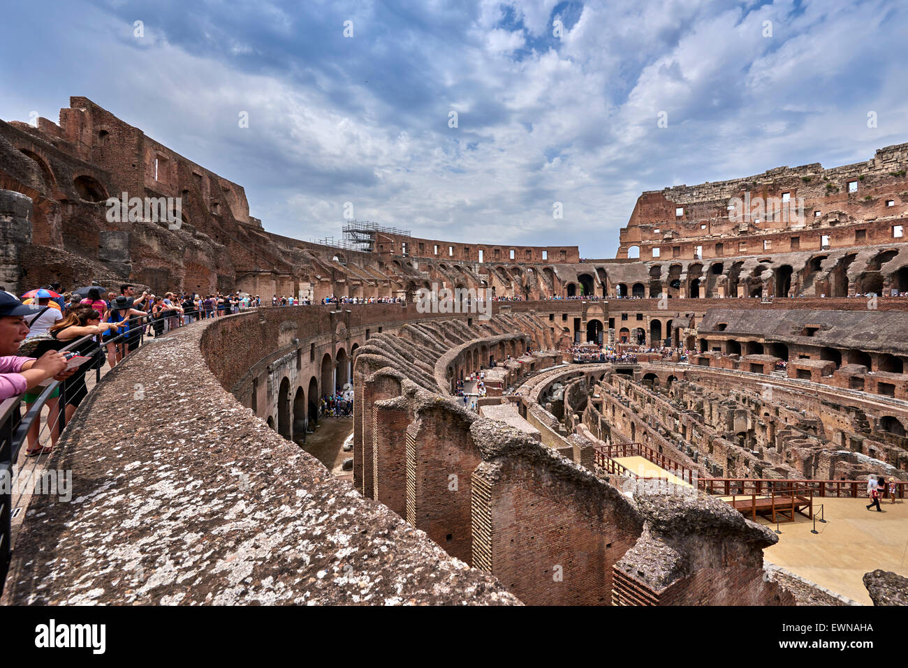 The Colosseum or Coliseum, is an elliptical amphitheatre in the centre ...