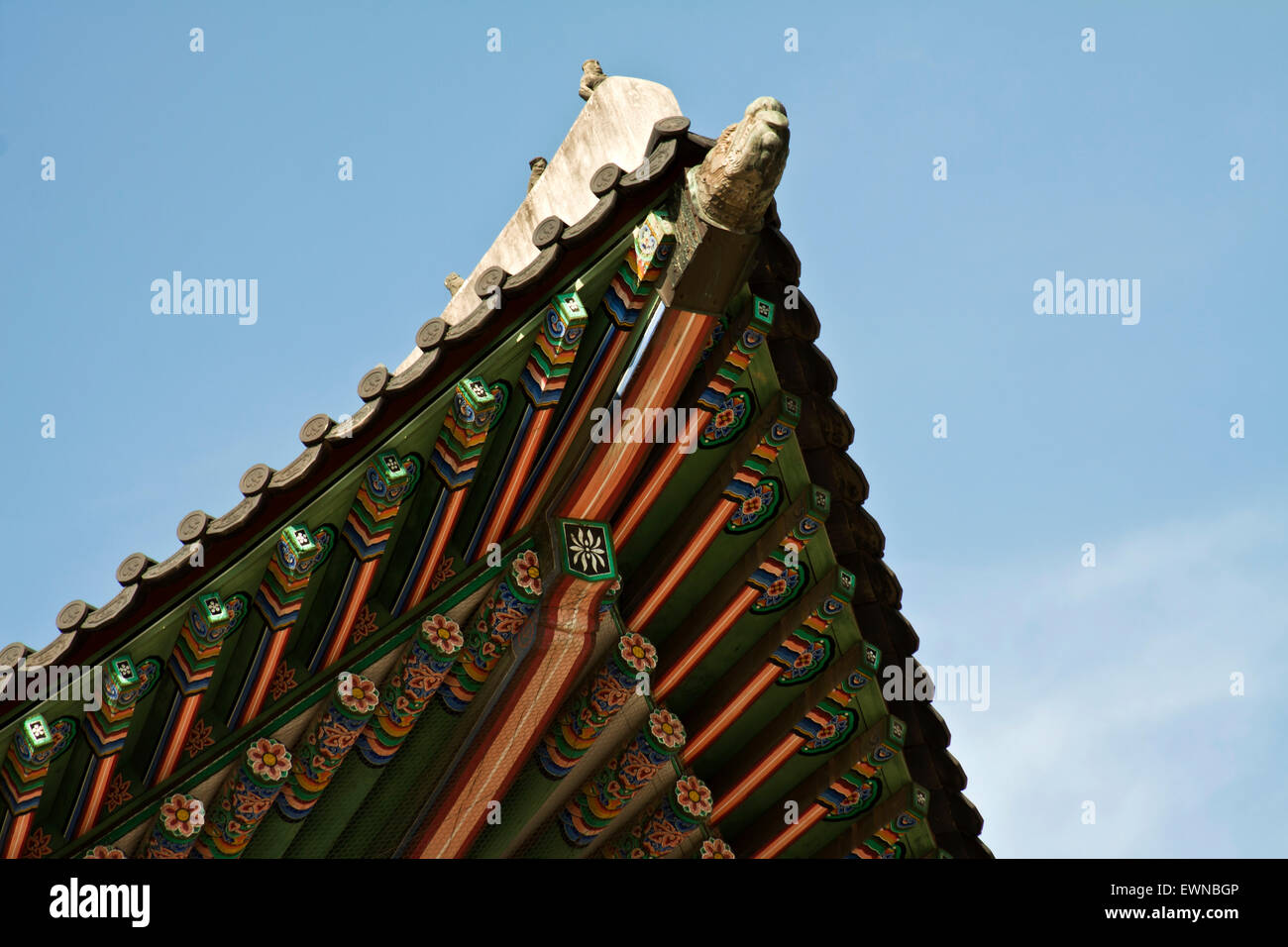 Korean traditional architecture Stock Photo
