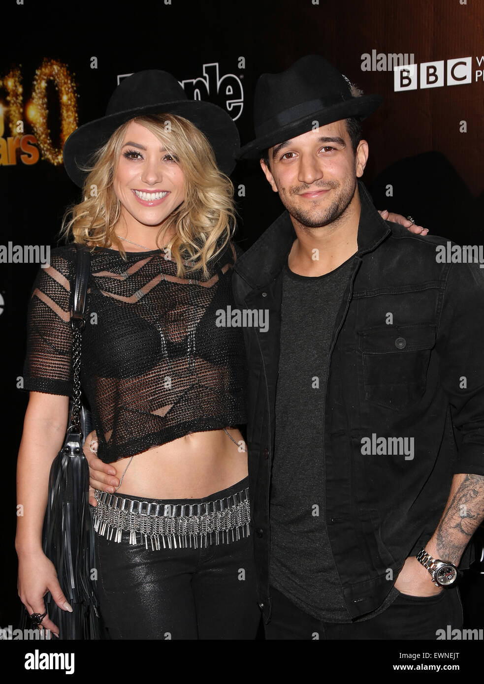 10th Anniversary Of "Dancing With The Stars" Party Featuring: BC Jean, Mark  Ballas Where: West Hollywood, California, United States When: 21 Apr 2015  Stock Photo - Alamy
