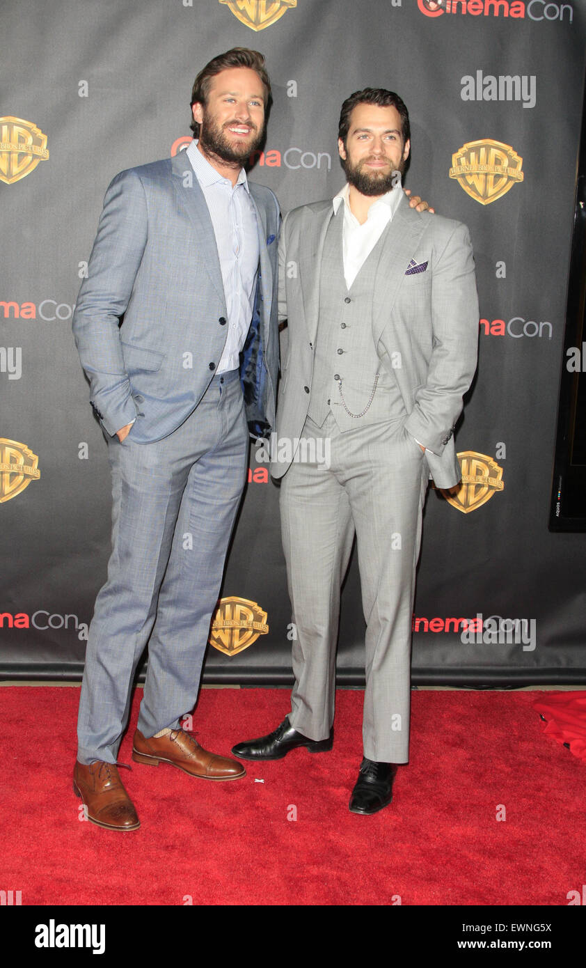 Armie Hammer, Henry Cavill 051 at the CinemaCon Warner Preview at