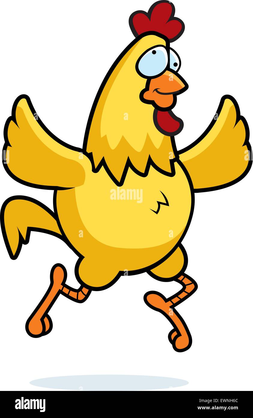 Mean Chicken Cartoon Images
