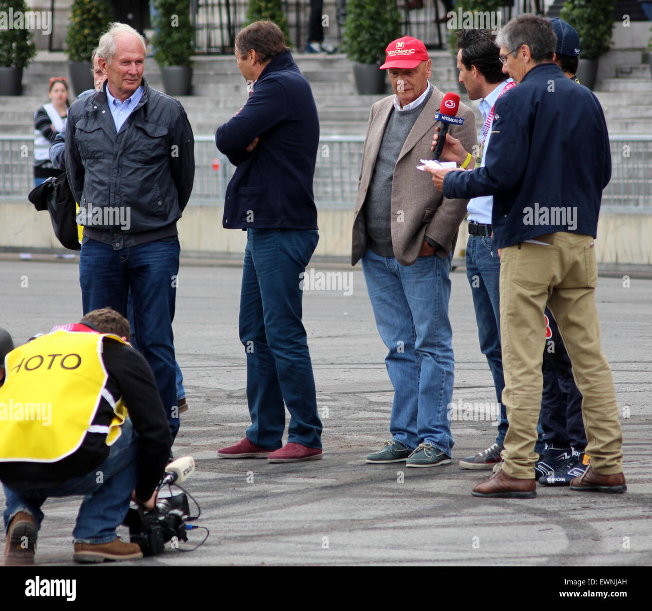 Niki Lauda spottet at the Formula 1 Show run in Vienna Town hall Stock  Photo - Alamy