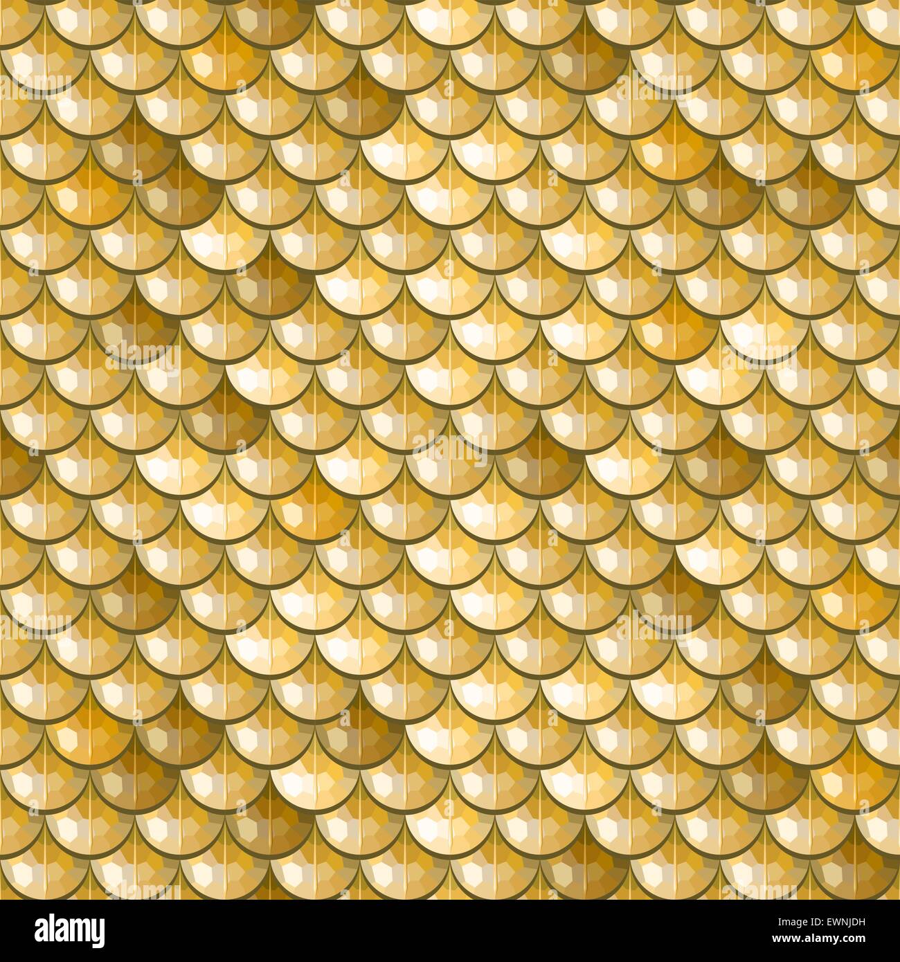 Seamless gold river fish scales Stock Vector Images - Alamy