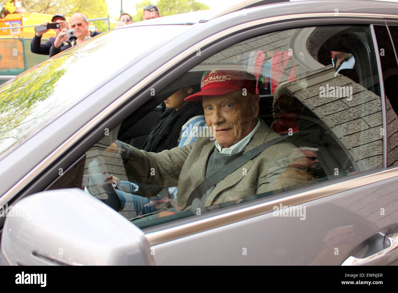 Niki Lauda spottet at the Formula 1 Show run in Vienna Town hall Stock  Photo - Alamy