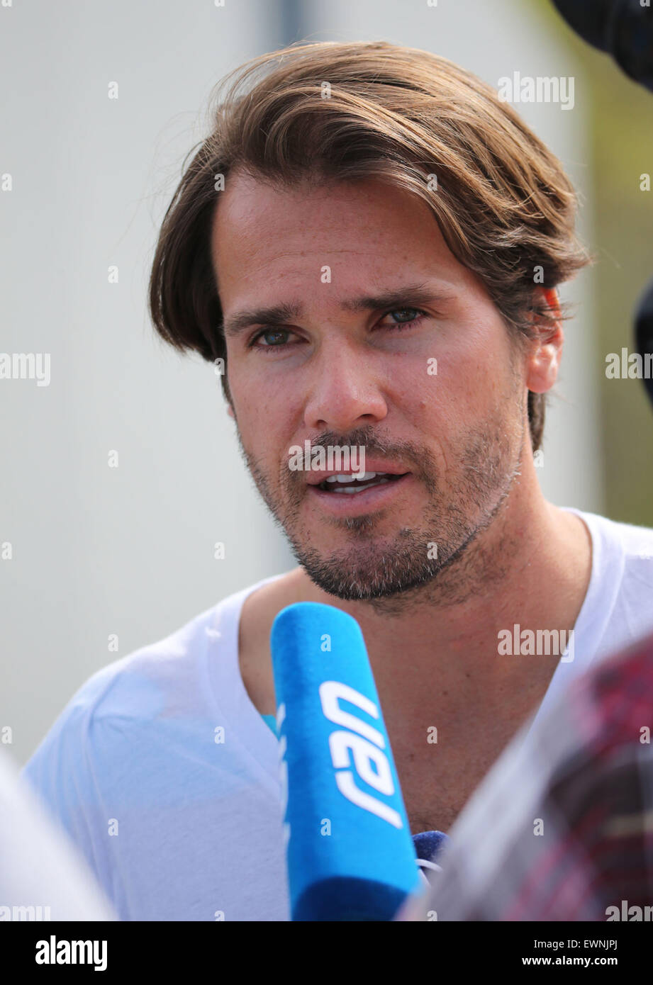 BMW Open ATP Tour 2015 Featuring: Tommy Haas Where: Munich, Germany Stock  Photo - Alamy