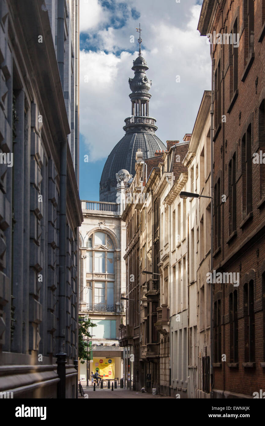 Historic district, Antwerp, Belgium Stock Photo Alamy