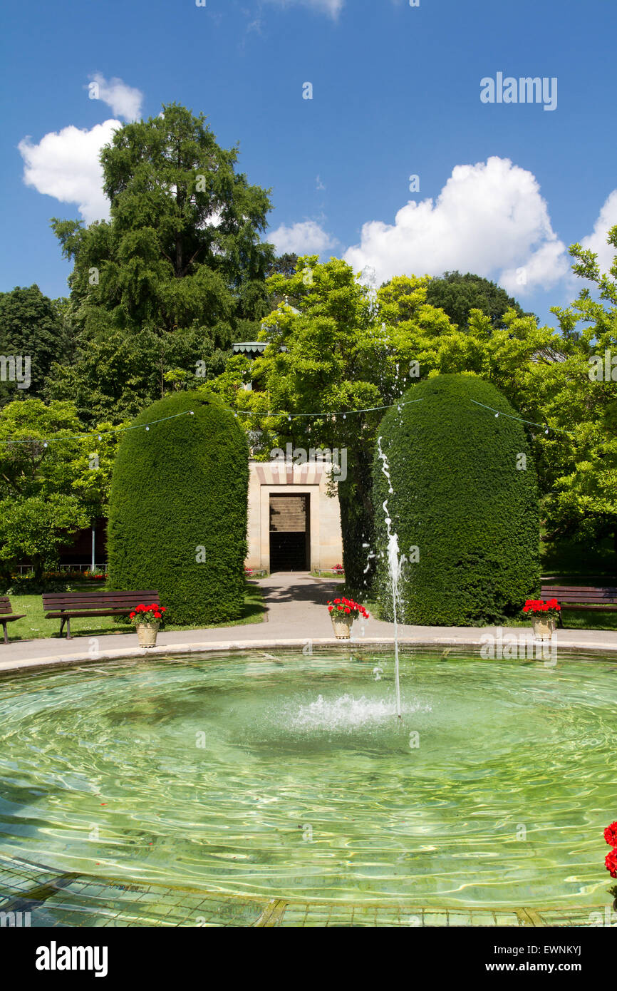 Stuttgart Moorish Garden Wilhelma Germany Zoo Stock Photo