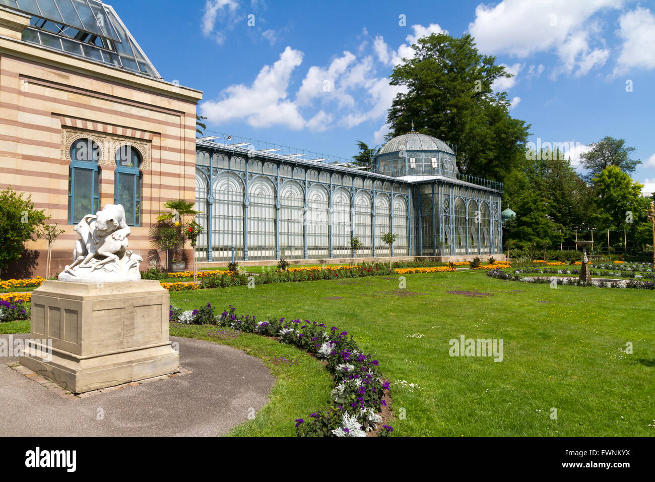 Stuttgart Moorish Garden Wilhelma Germany Zoo Stock Photo