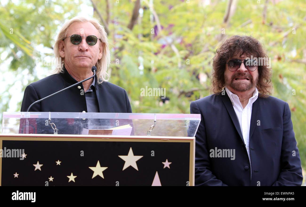 Rock Artist Jeff Lynne Honored With Star On The Hollywood Walk Of Fame