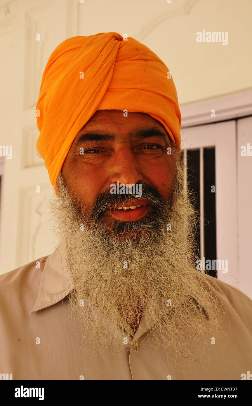 Sikh man Stock Photo