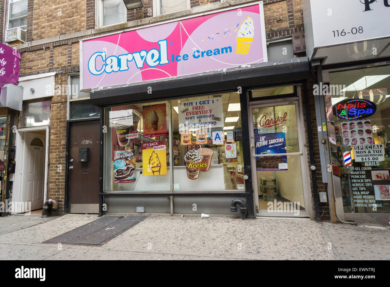 Carvel ice cream store in Richmond Hill in the New York borough of