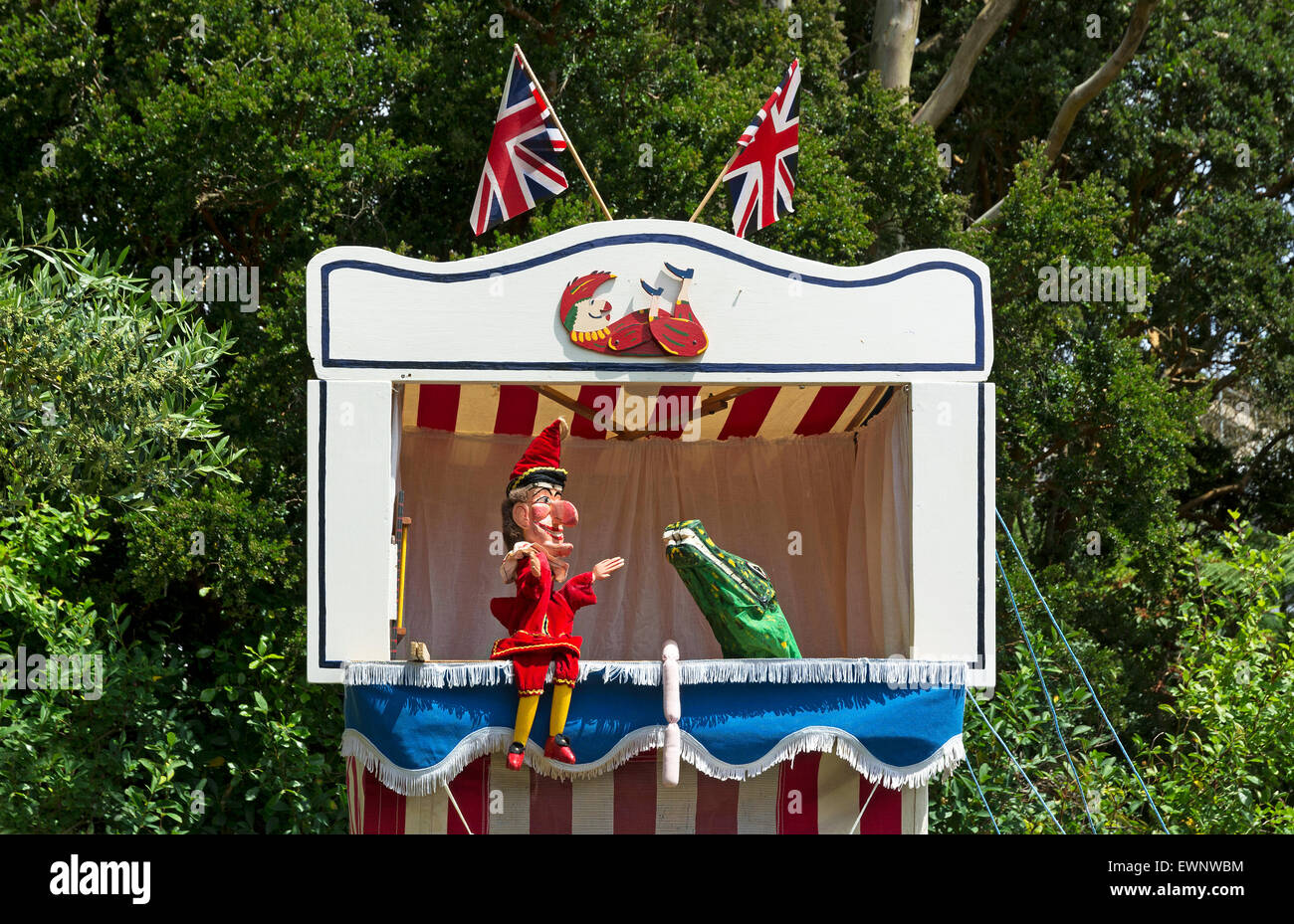 punch & judy show Stock Photo Alamy