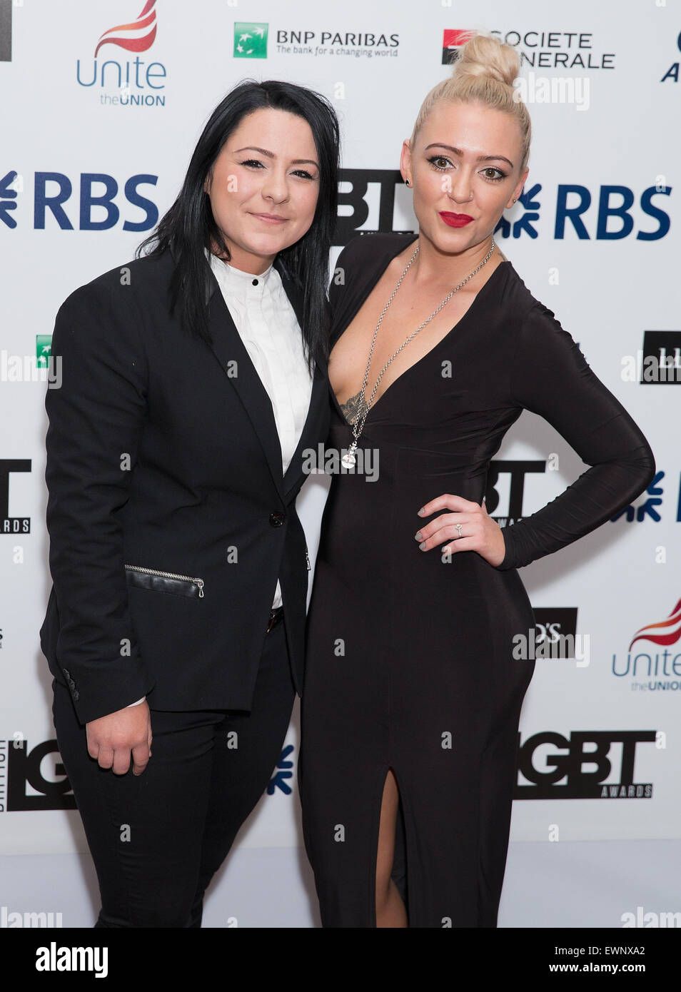 British LGBT Awards at the Landmark Hotel - Arrivals Featuring: Lucy