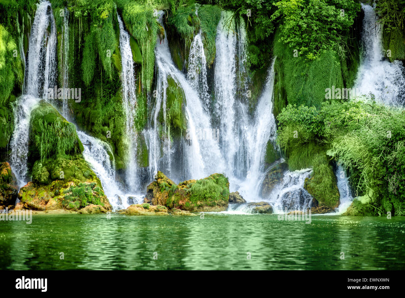 Kravica waterfall Stock Photo Alamy