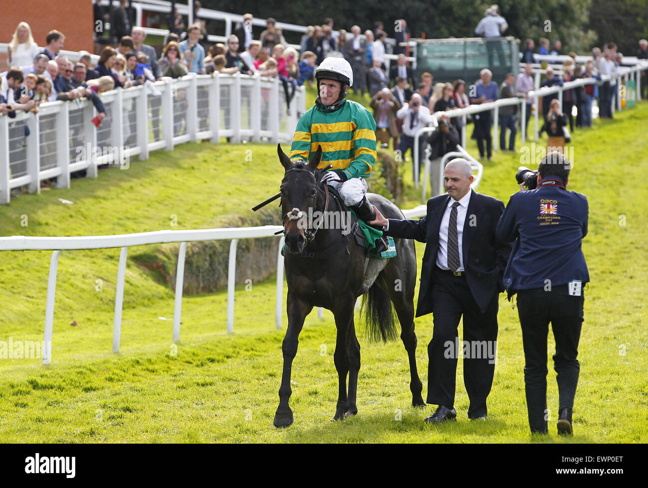 AP McCoy's final day as a jockey at Sandown Park Featuring: AP McCoy ...