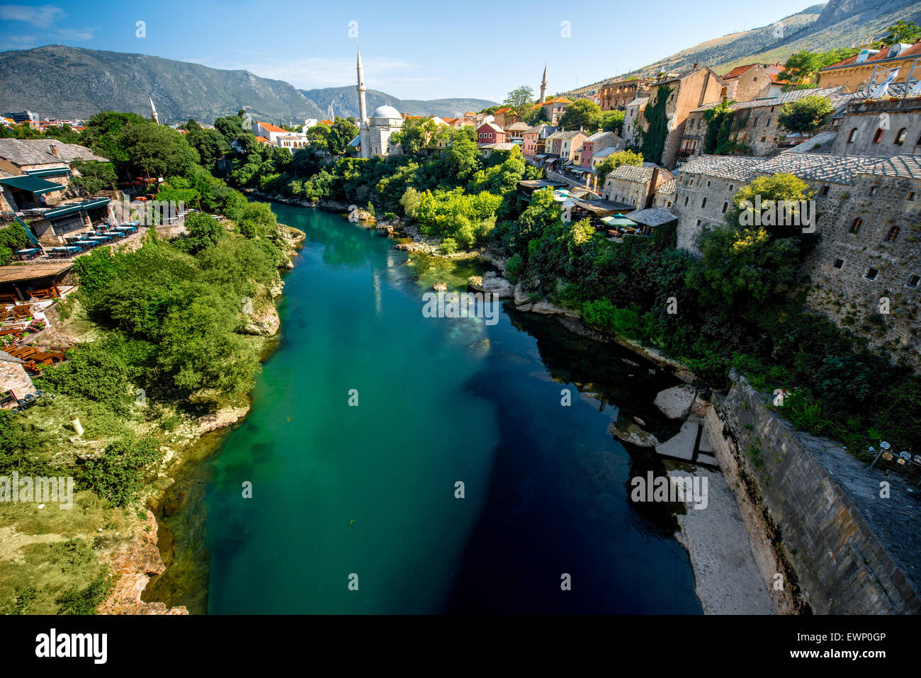 Mostar city Stock Photo