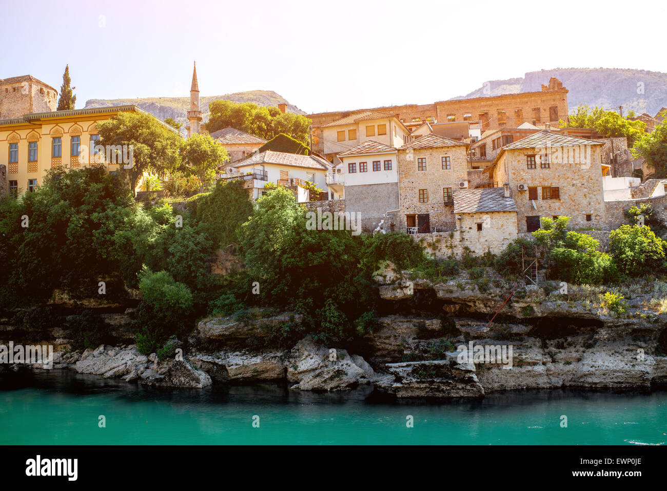 Mostar city Stock Photo