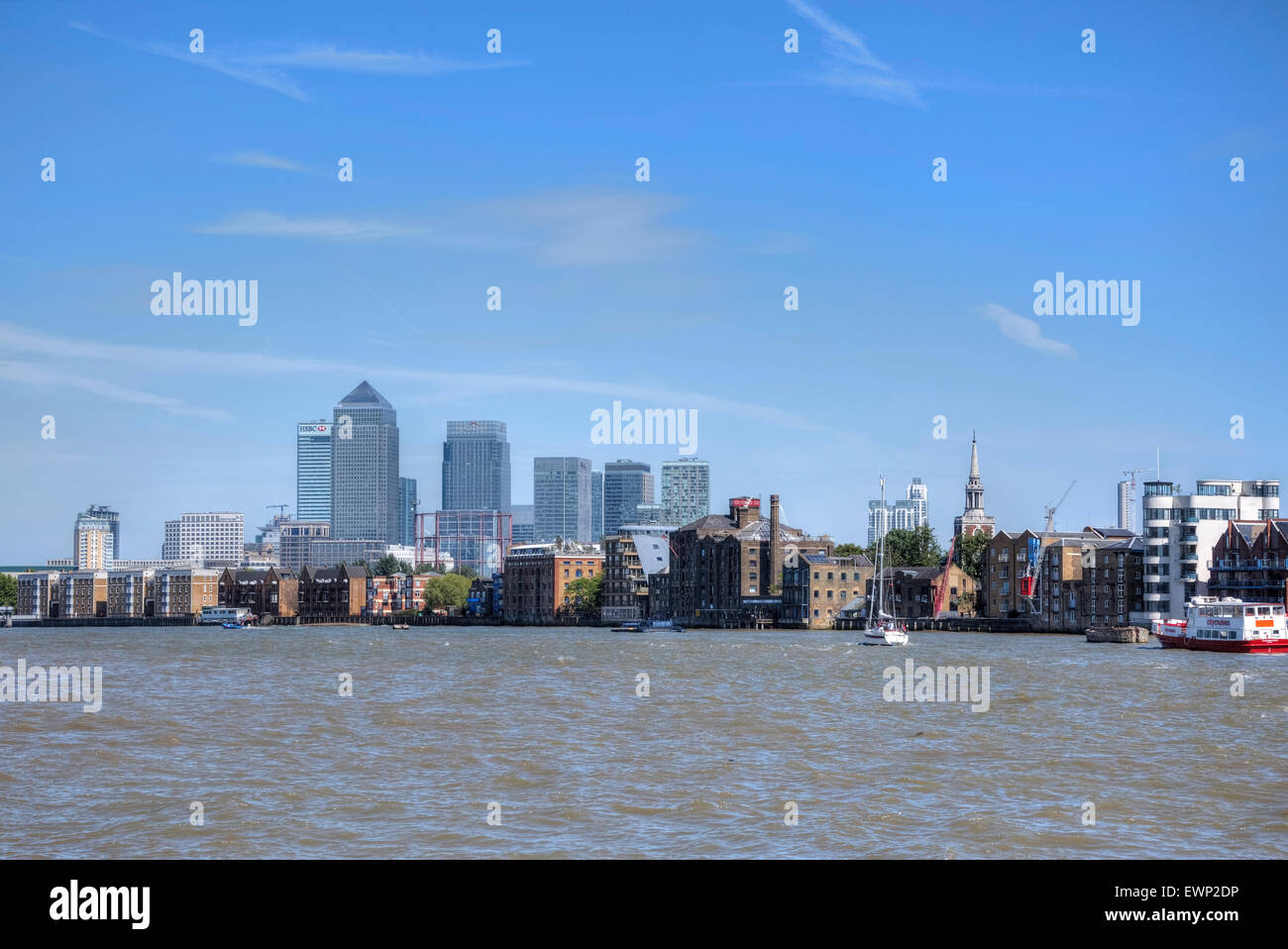 Canary Wharf, London, England, United Kingdom Stock Photo