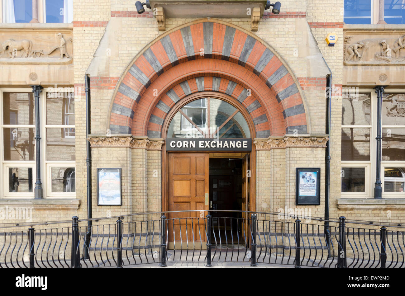 Corn Exchange, Cambridge, UK Stock Photo Alamy