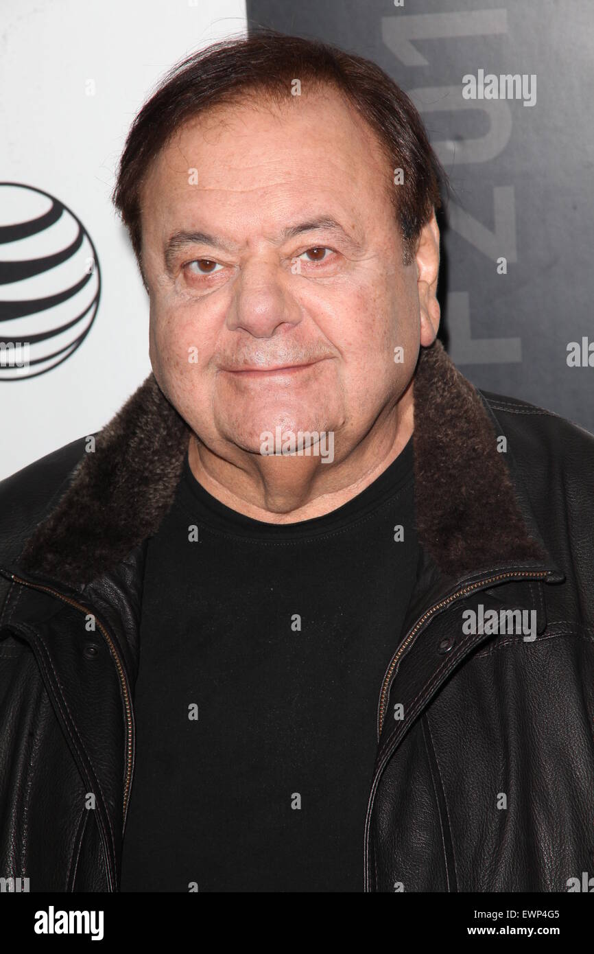 Closing of The 2015 Tribeca Film Festival - 25th Anniversary of 'Goodfellas' - Arrivals  Featuring: Paul Sorvino Where: New York, United States When: 25 Apr 2015 C Stock Photo