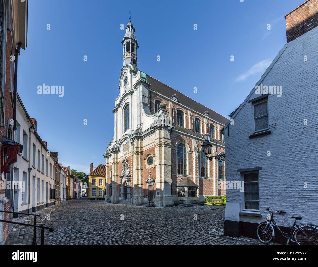 St. Margaret's Church, Beguinage, Lier, Belgium Stock Photo