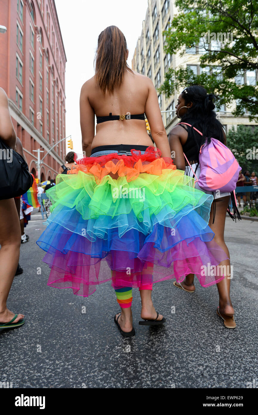 Rainbow skirt hi-res stock photography and images - Alamy