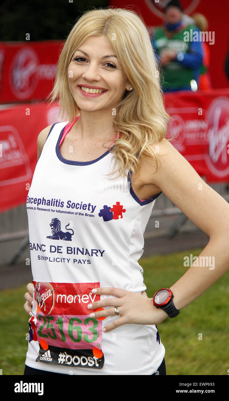 Virgin Money London Marathon 2015 - Photocall Featuring: Aliki ...