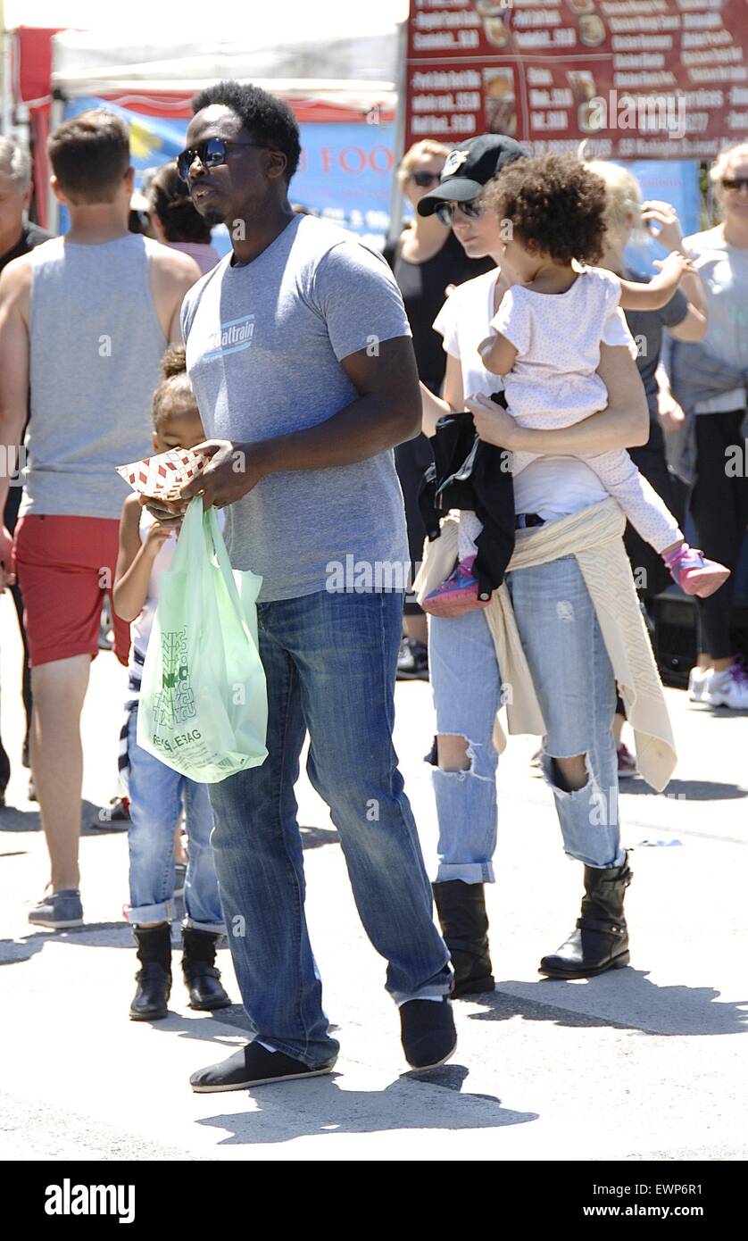 Lost star Harold Perrineau and his actress wife Brittany Perrineau take ...