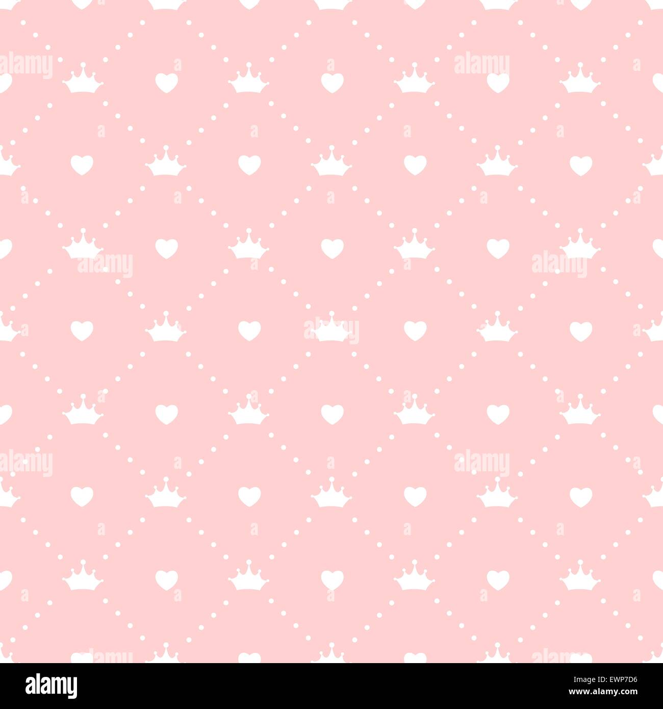 Princess Fall Pattern Background Princess Seamless Pattern Background Vector Illustration Stock Vector ...