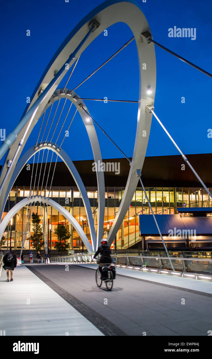 Seafarers' Bridge and Convention Center, Melbourne, Australia Stock Photo