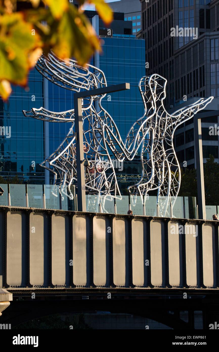The travelers sculptures hires stock photography and images Alamy