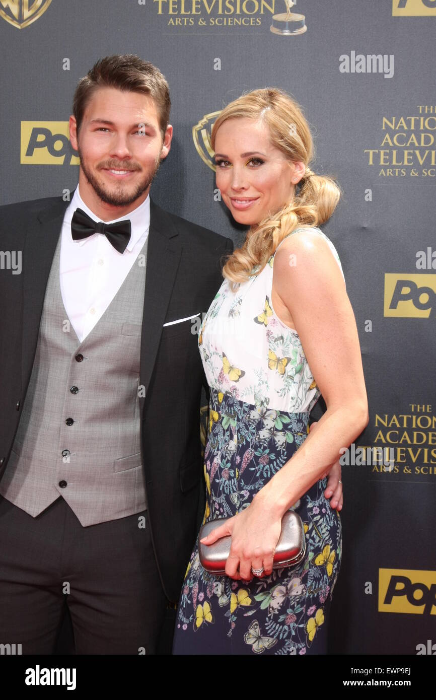 Daytime Emmy Awards 2015 Arrivals Featuring Scott Clifton, wife Where Burbank, California Daytime Emmy Awards 2015 Arrivals Featuring Scott Clifton, wife Where Burbank, California