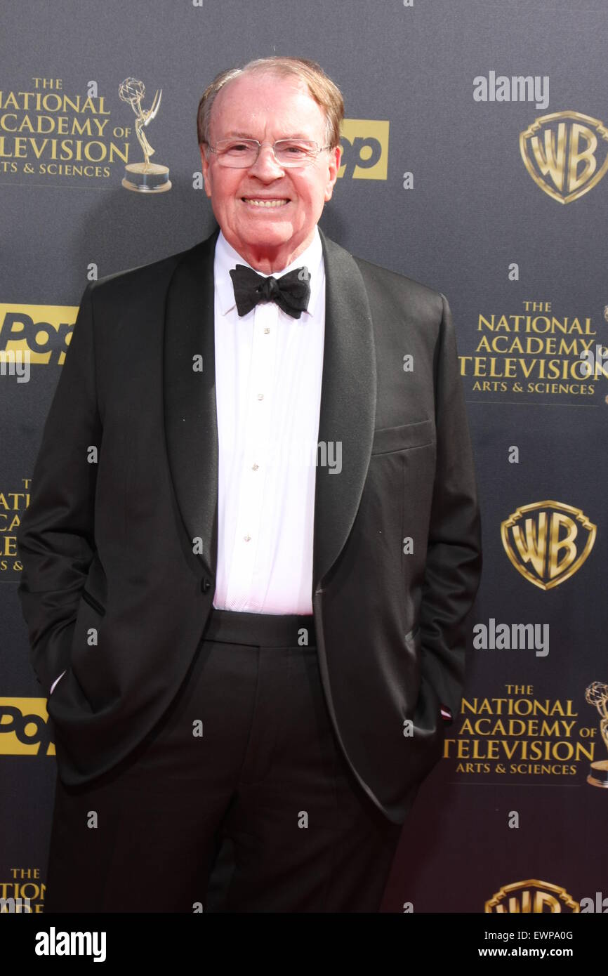 Daytime Emmy Awards 2015 Arrivals  Featuring: Charles Osgood Where: Burbank, California, United States When: 26 Apr 2015 Stock Photo