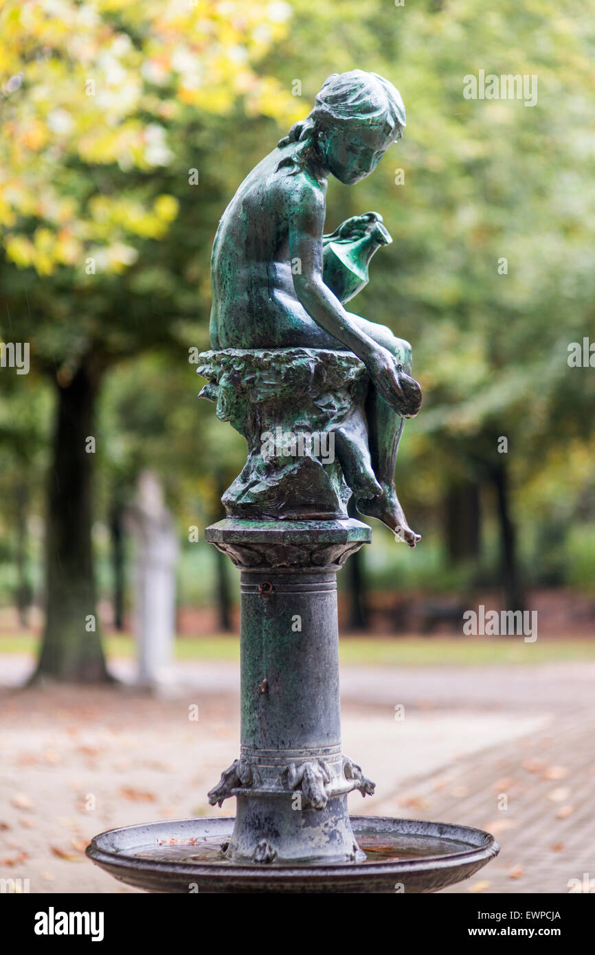 Sculpture Garden, Parc Royal, Brussels, Belgium Stock Photo