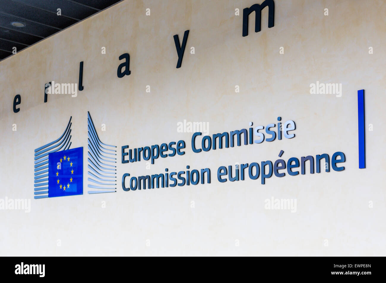 European Commission building, Brussels, Belgium Stock Photo