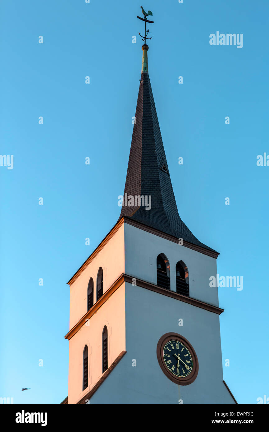 St. Williams Church, Strasbourg, Alsace, France Stock Photo