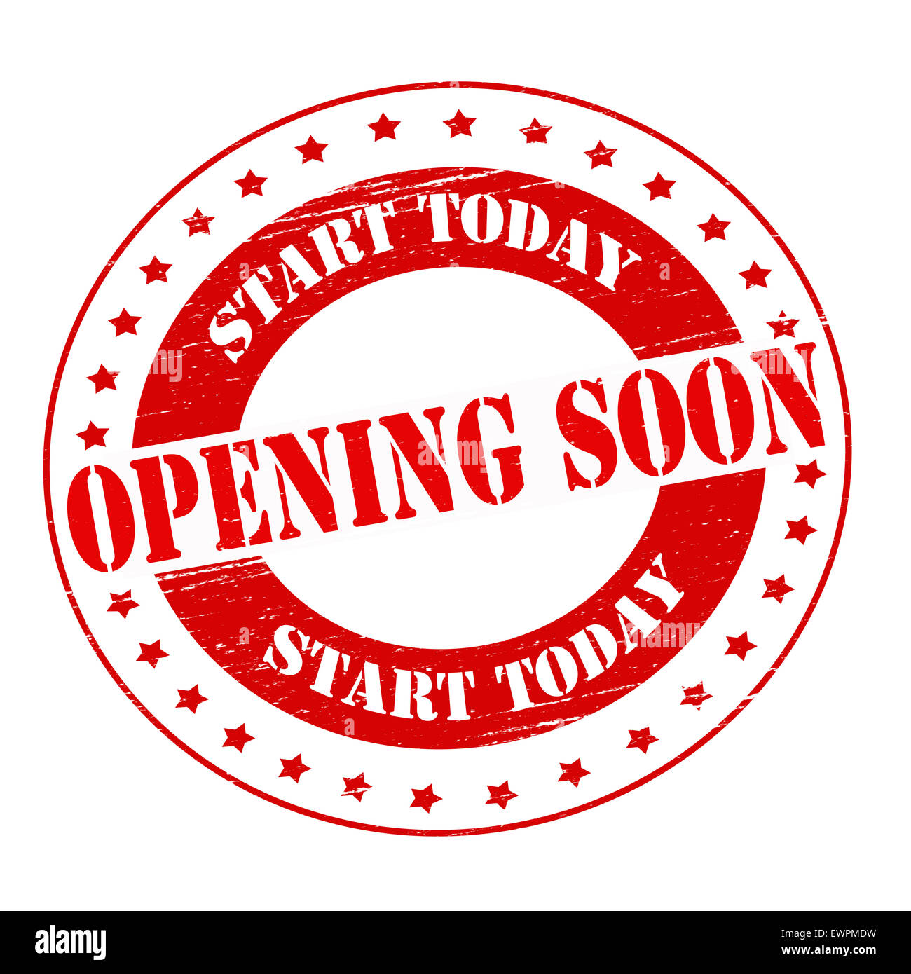 Opening soon text Cut Out Stock Images & Pictures - Alamy