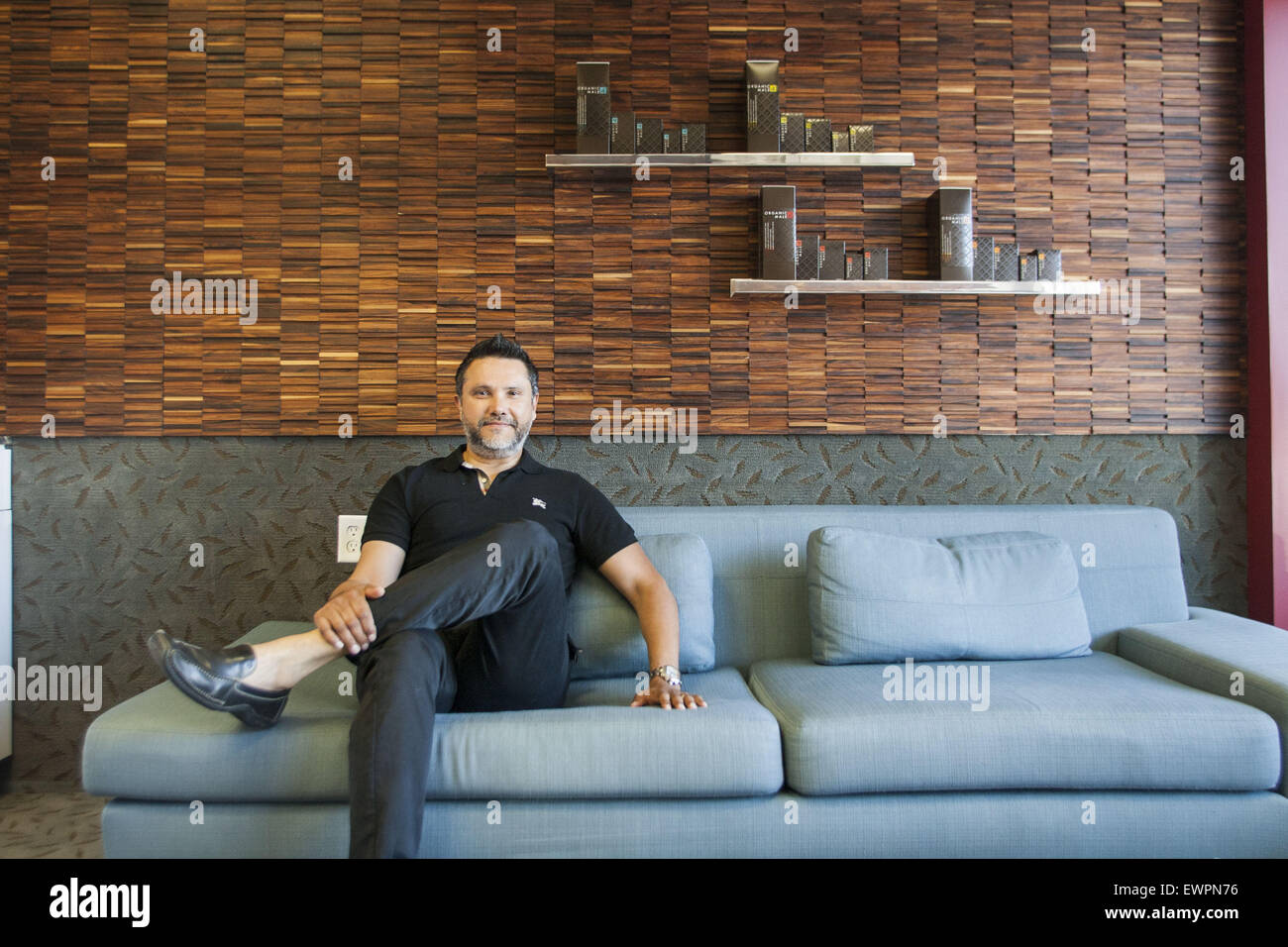 Los Angeles, California, USA. 23rd June, 2015. Amyn Sachedina, former