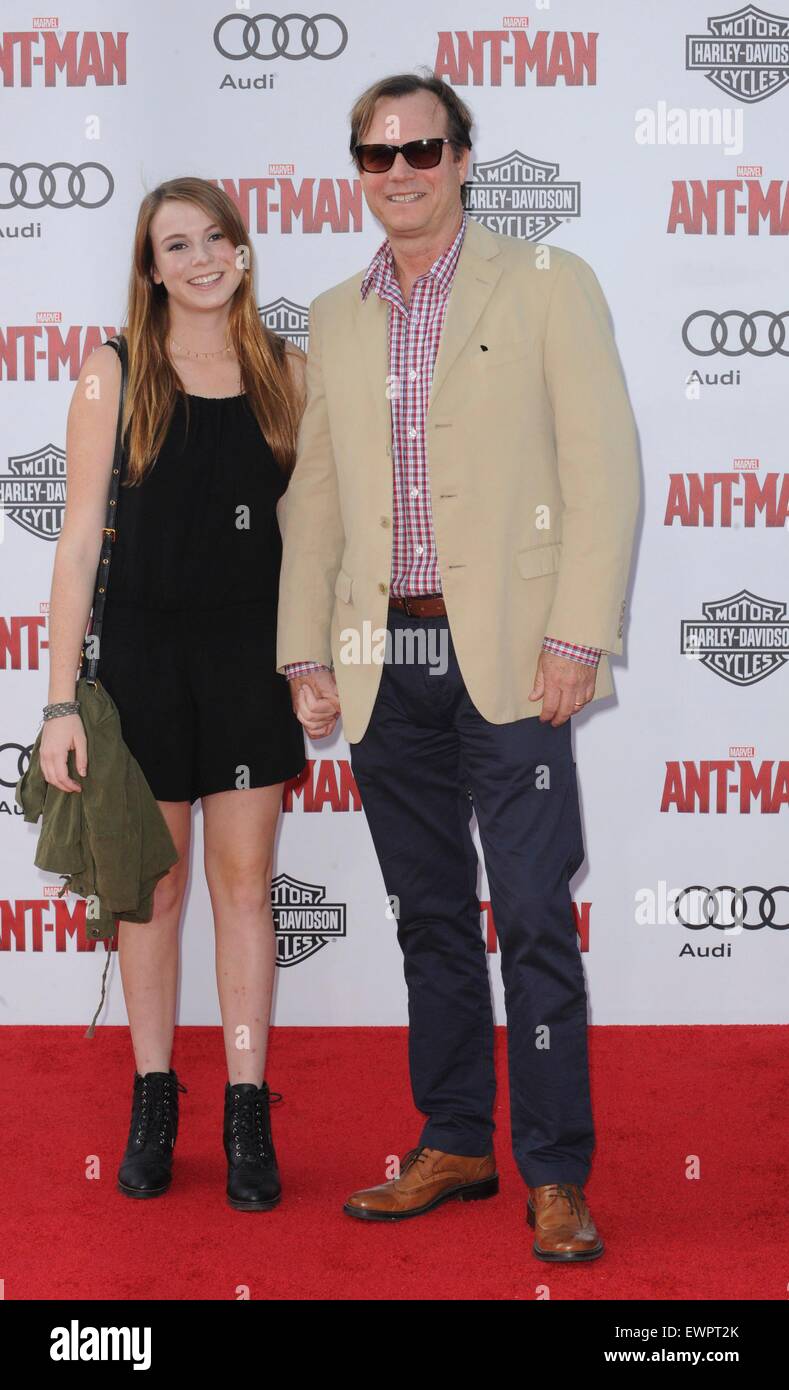Los Angeles, CA, USA. 29th June, 2015. Bill Paxton, Lydia Paxton at