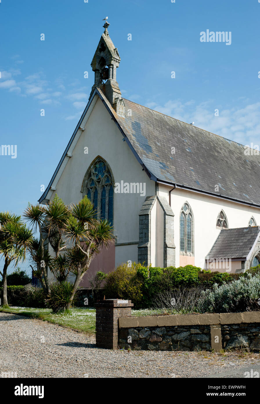 St Peter's church, Kilmore Quay village, Ireland, Co Wexford, Southern Ireland Stock Photo