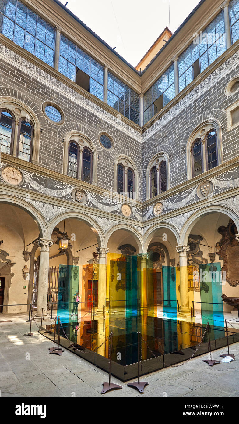 The Palazzo Medici, is a Renaissance palace located in Florence, Italy Stock Photo