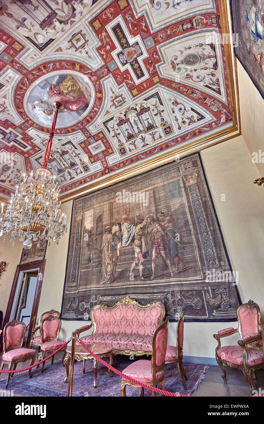 The Palazzo Medici, is a Renaissance palace located in Florence, Italy Stock Photo