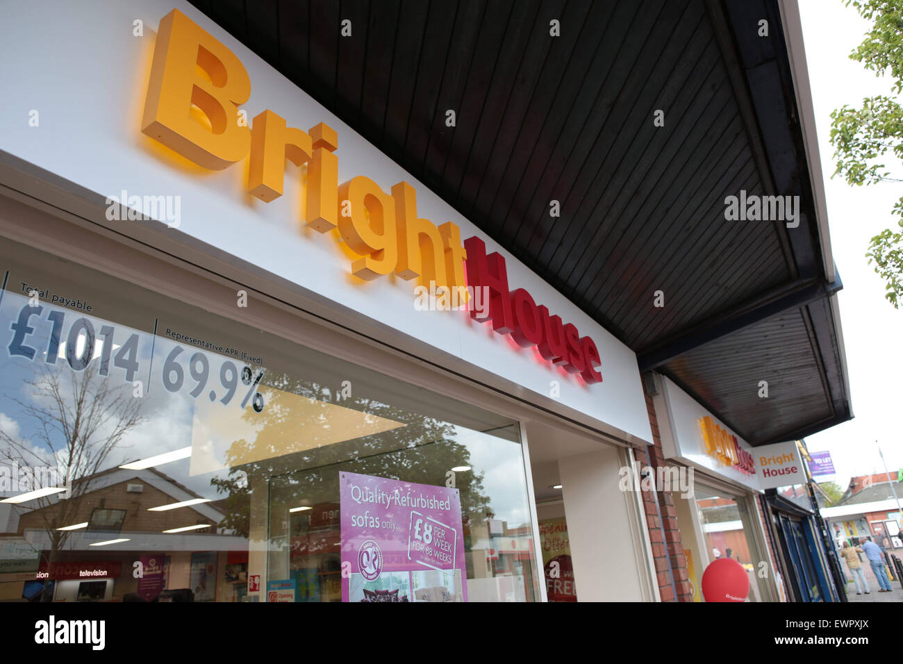 Brighthouse store front Stock Photo