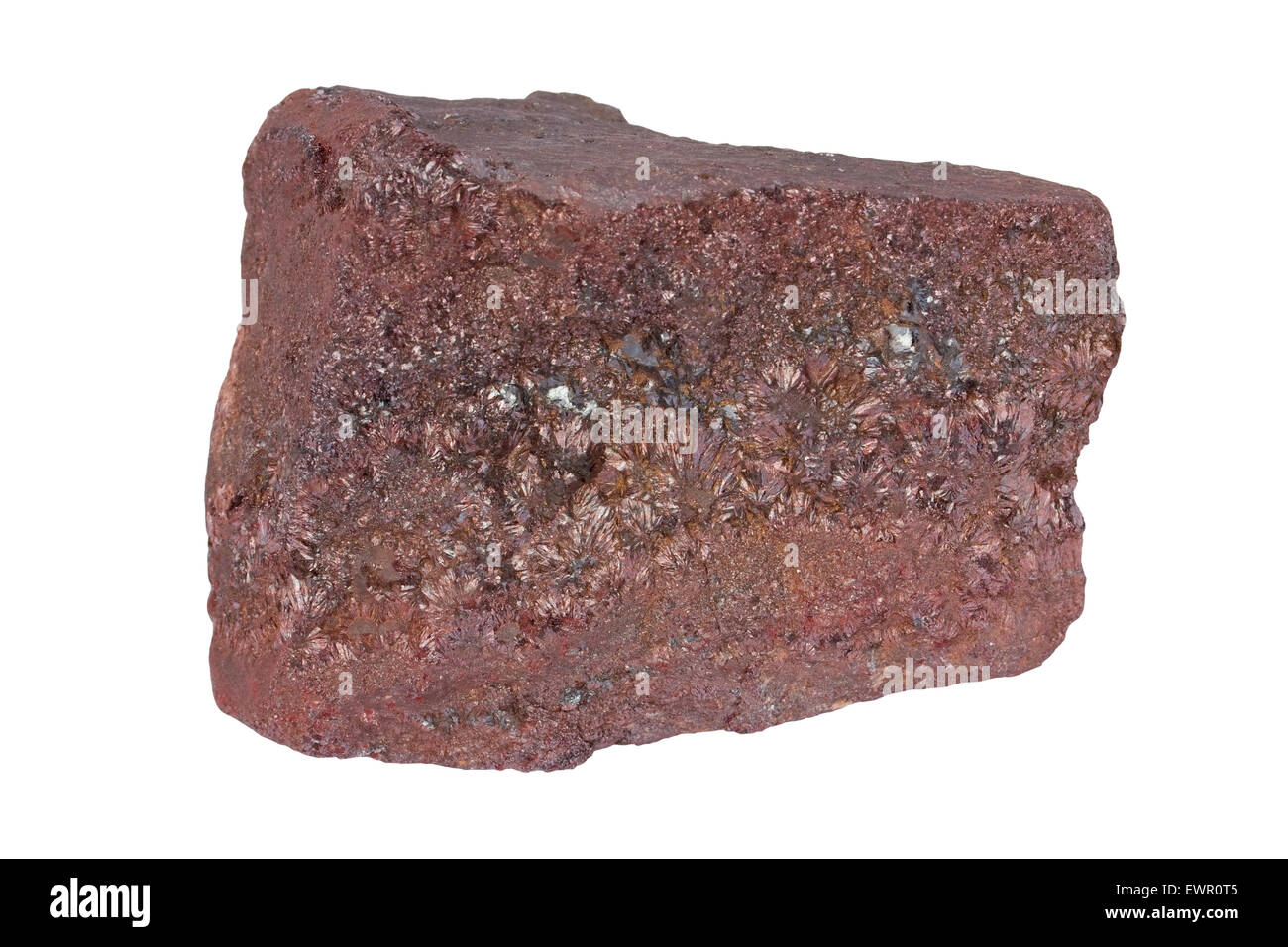 Iron ore hematite Stock Photo