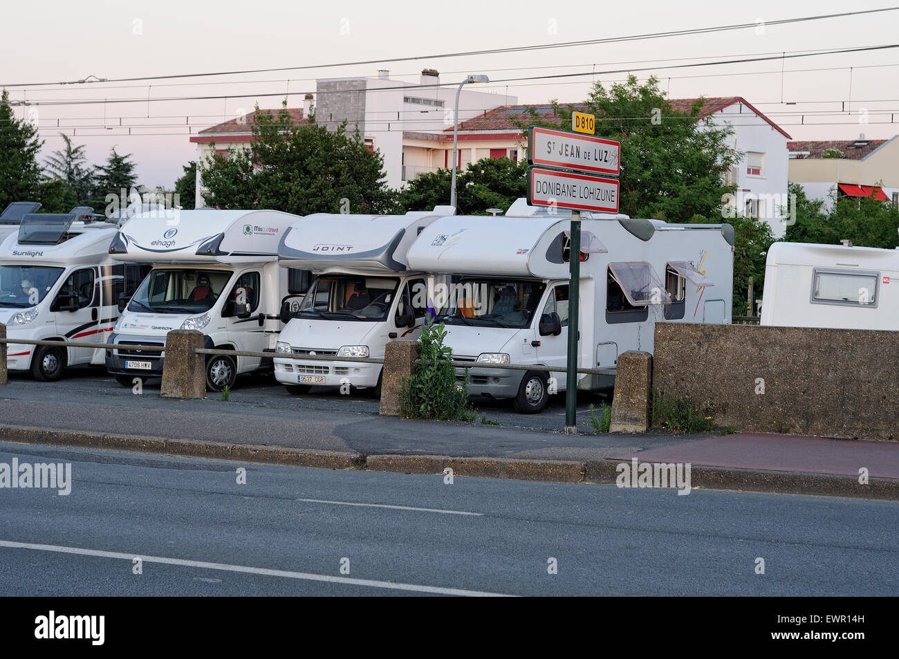 Camping car france hi-res stock photography and images - Alamy