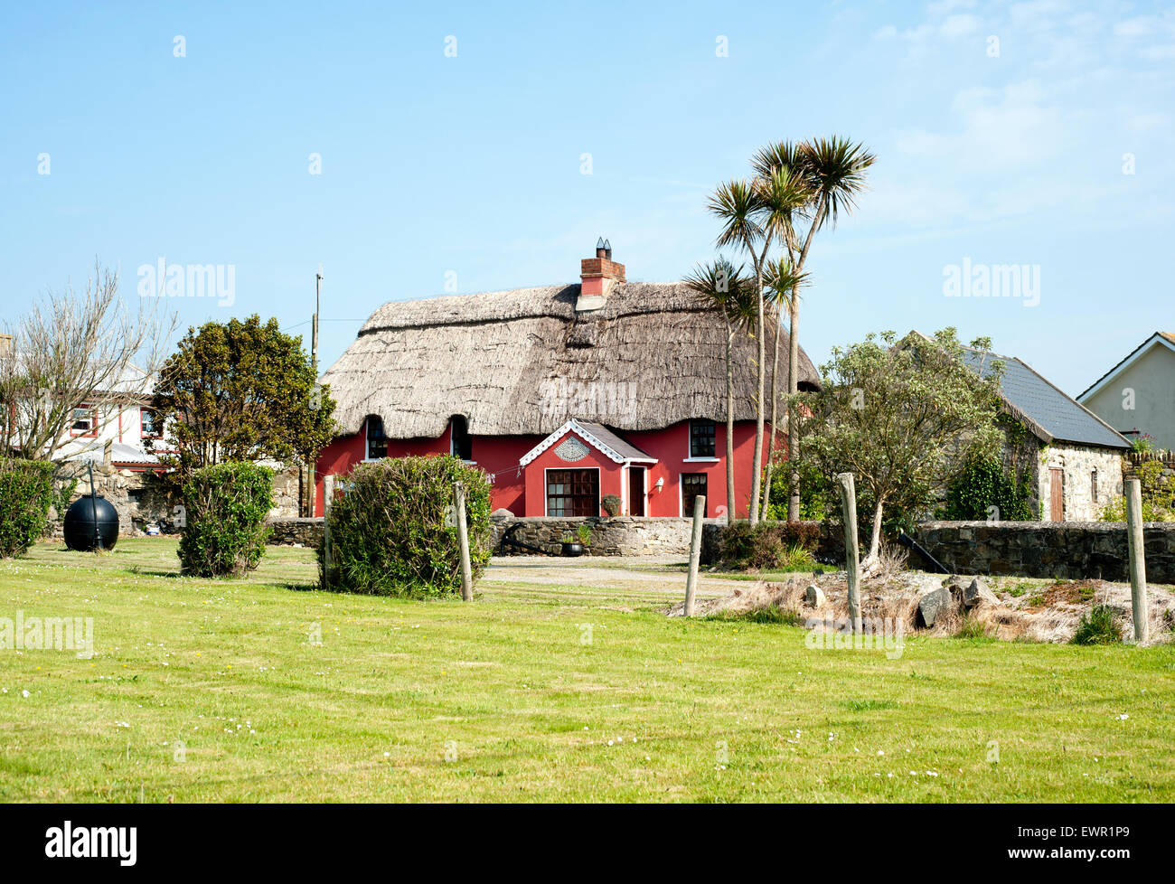 Ireland, County Wexford, Kilmore Quay house Stock Photo Alamy
