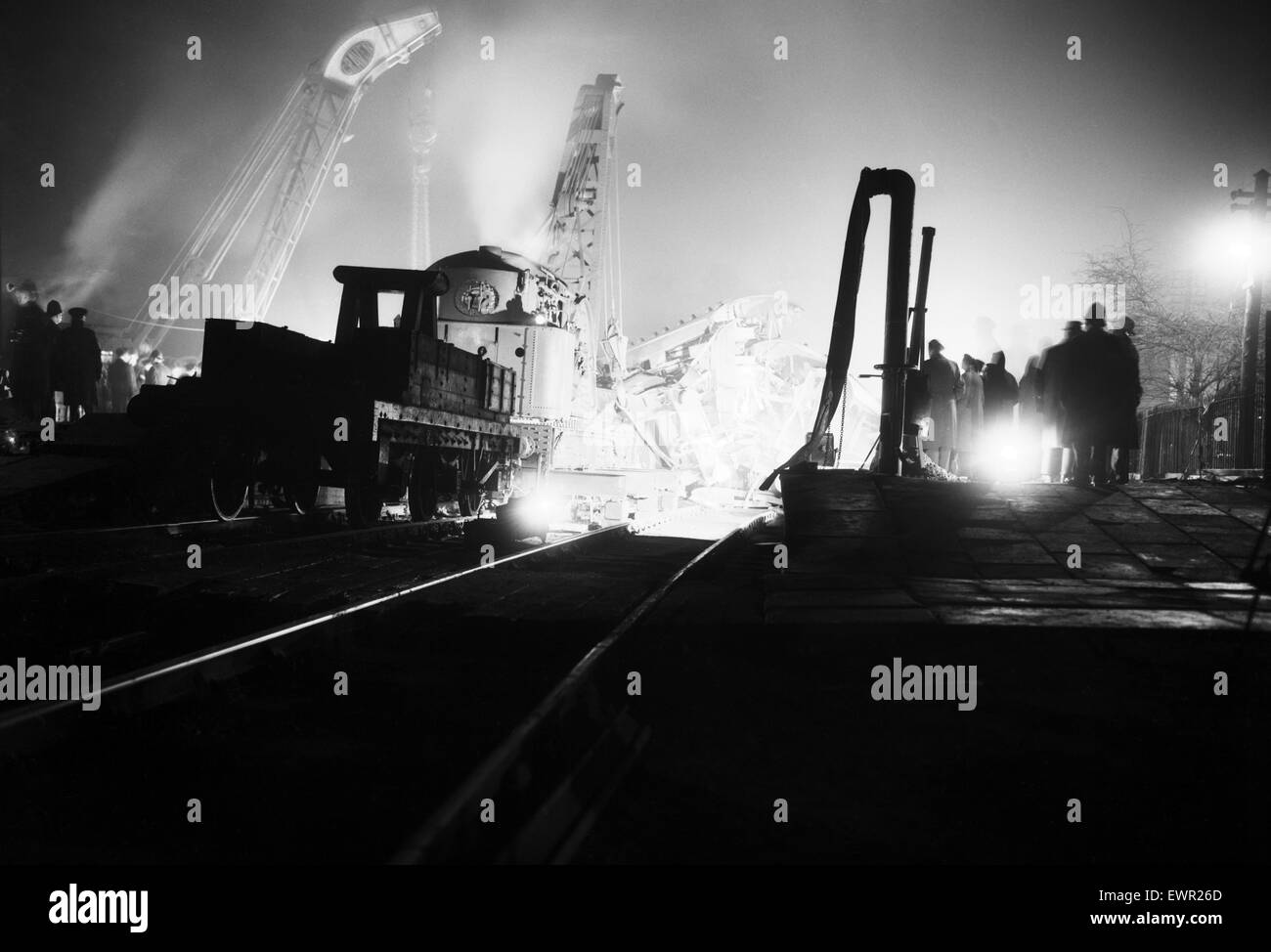 The Sutton Coldfield train crash, which took place on 23rd January 1955