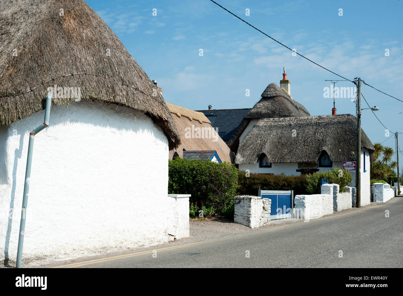 Ireland, County Wexford, Kilmore Quay house Stock Photo Alamy