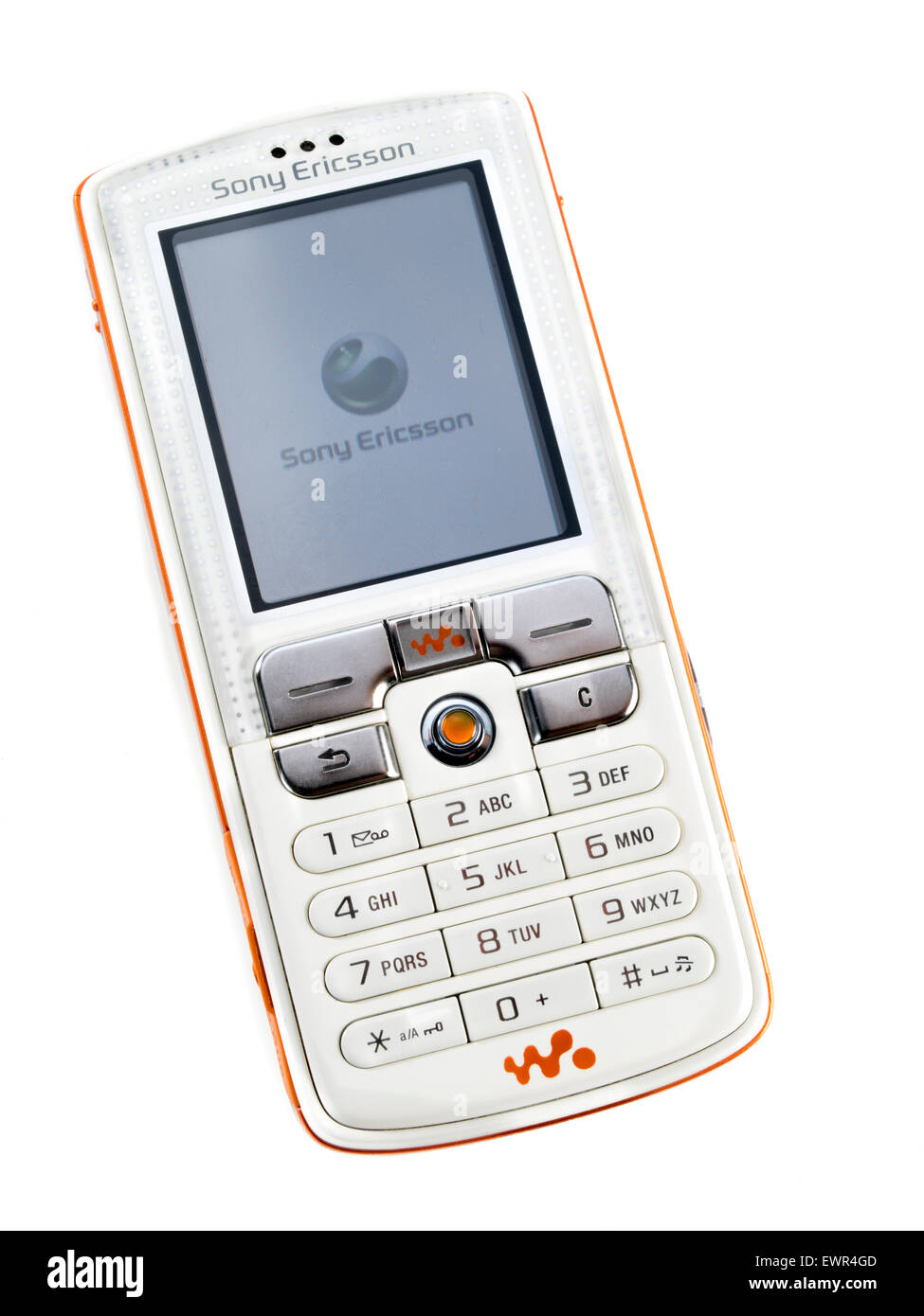 Sony Ericsson W800 Walkman mobile phone, released in 2005 Stock Photo